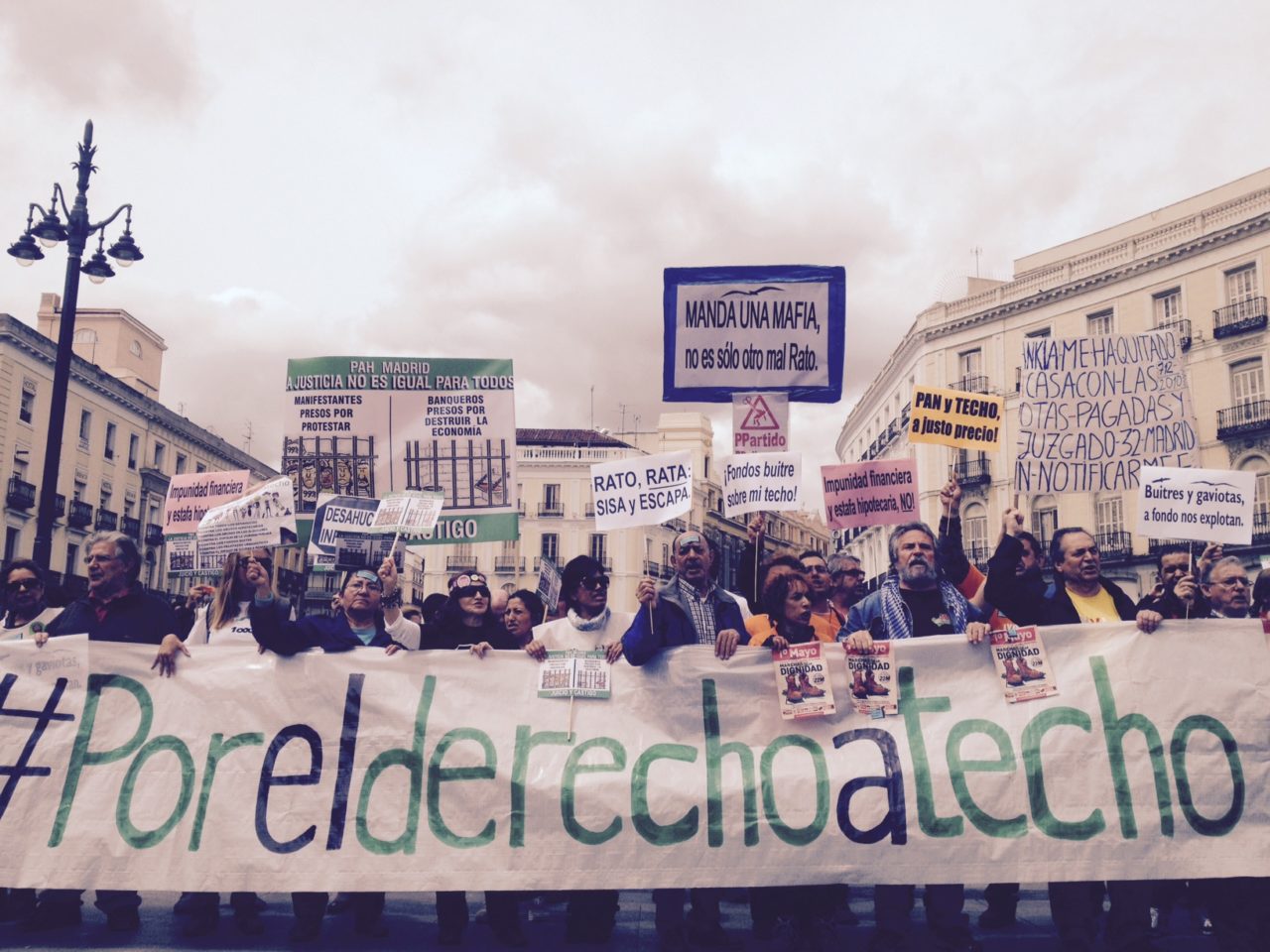 Por el derecho a techo