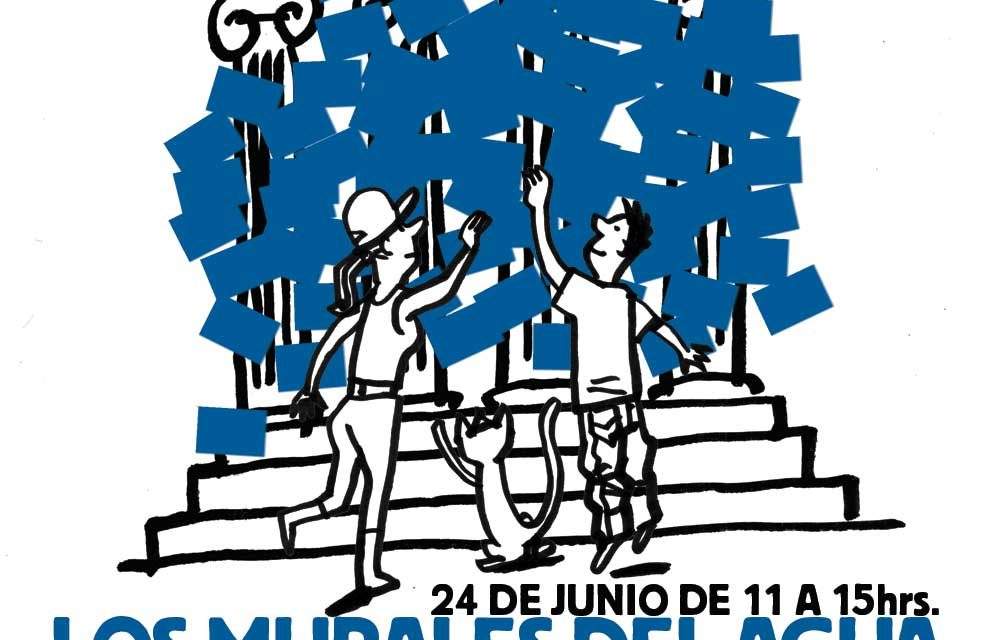 105 murales colectivos reivindicarán un referéndum vinculante sobre la gestión del Canal de Isabel II