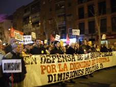 11.000 personas piden en Leganés la dimisión de Lamela