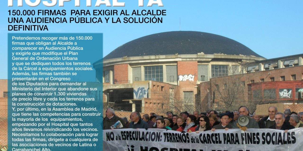 150.000 firmas solicitarán una audiencia pública de Gallardón