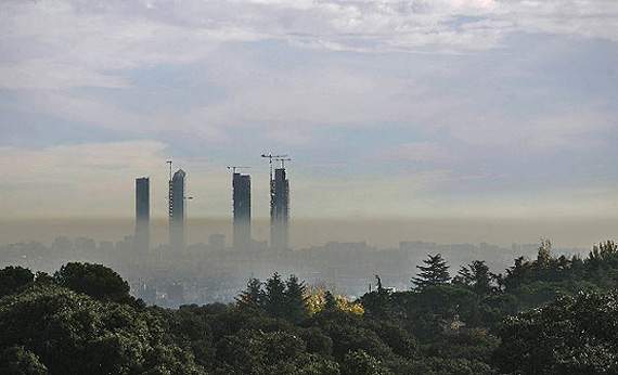 2009: un año más la contaminación atmosférica en la Comunidad de Madrid supera los límites legales