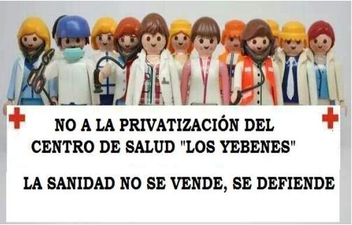 20N: Aluche sale a la calle contra la posible privatización de Los Yébenes