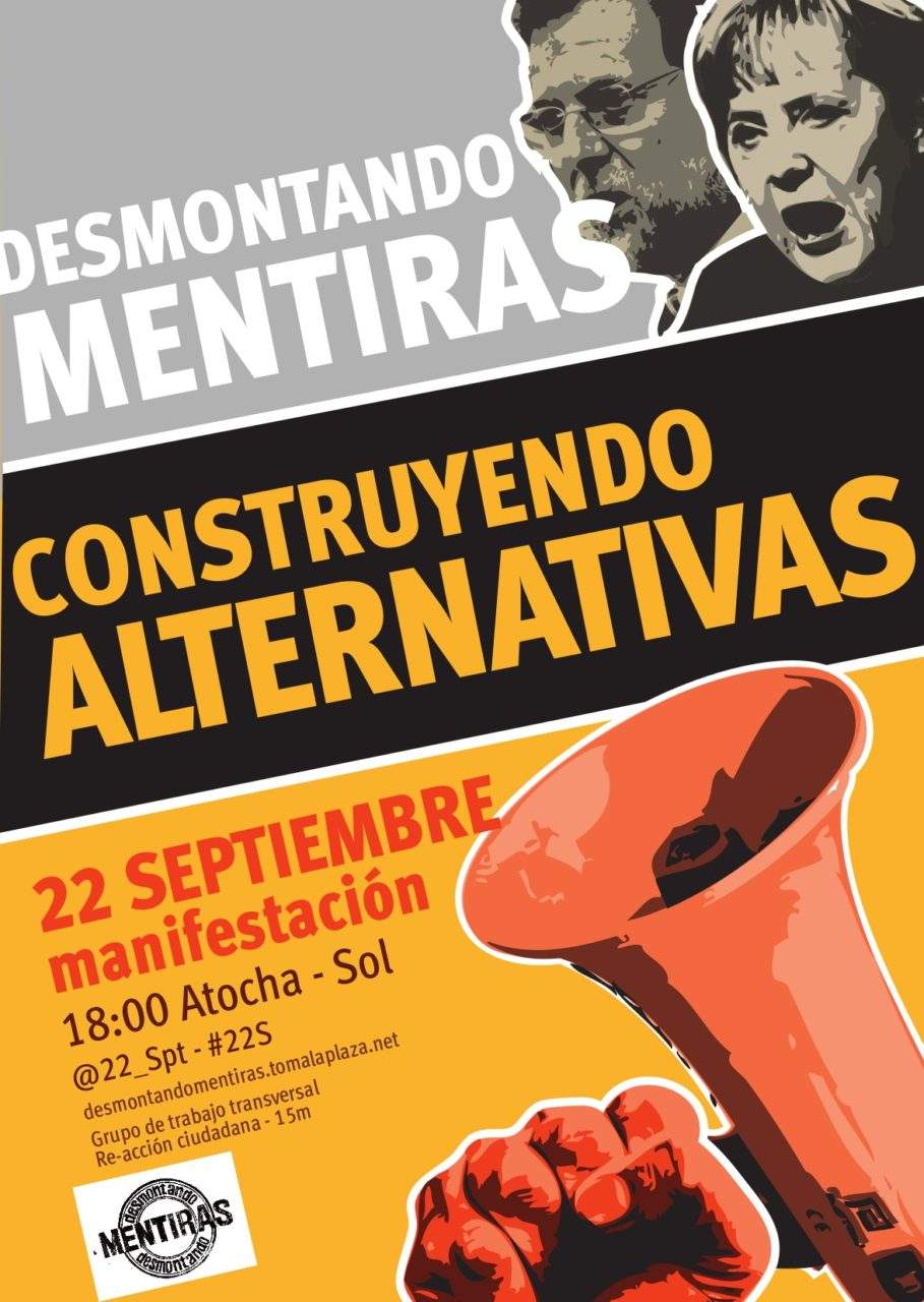 22 sept: desmontando mentiras, construyendo alternativas