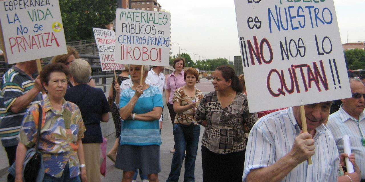 28 de abril: día de lucha vecinal contra la privatización de la sanidad pública