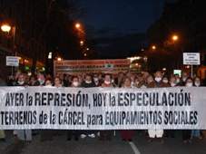 2.000 personas exigen que no se especule con los terrenos de la cárcel de Carabanchel