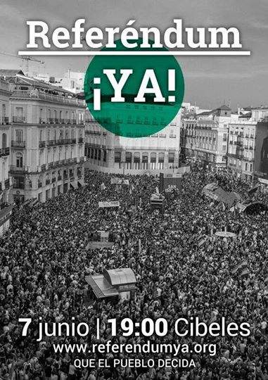 7J: ¡Referéndum ya!
