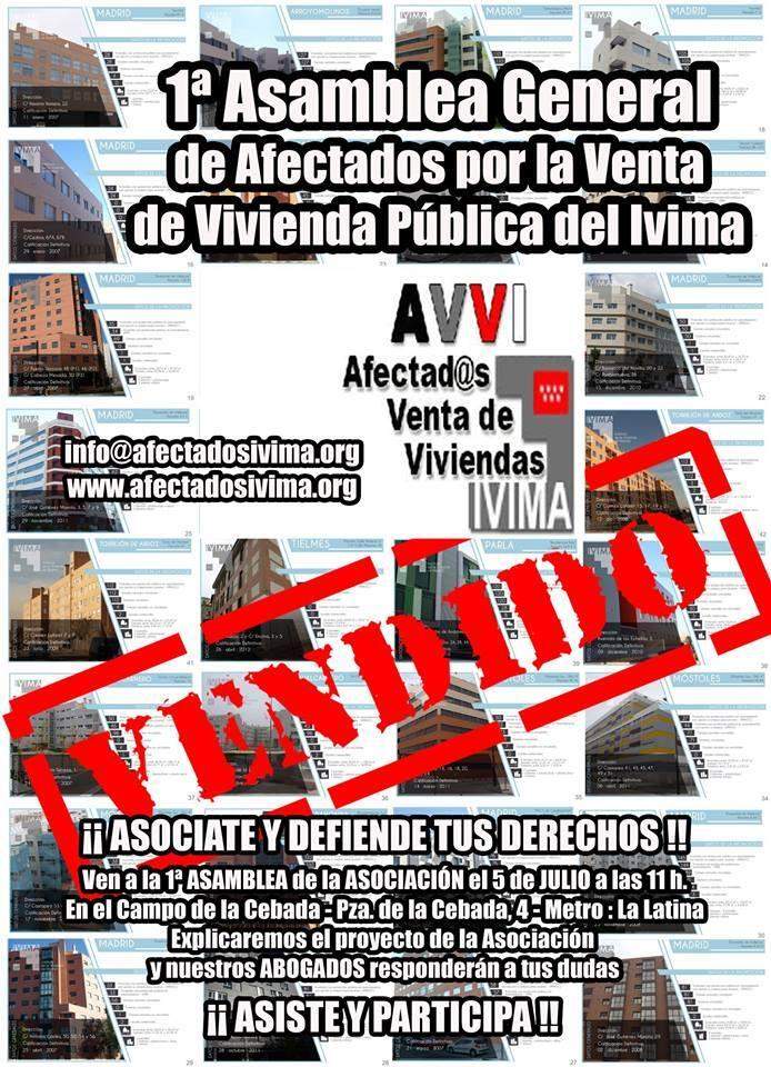 Afectados por la venta de viviendas del IVIMA se personan como acusación popular contra Ana Gomendio