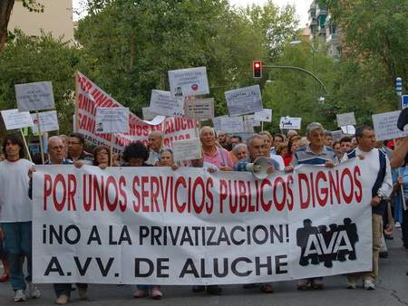 Aluche exige la construcción del centro de salud prometido por el Gobierno regional