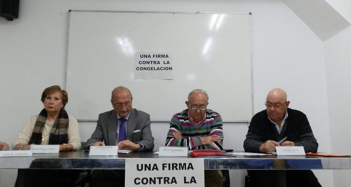 Asociaciones de mayores lanzan una Iniciativa Legislativa Popular contra la congelación de las pensiones en 2011