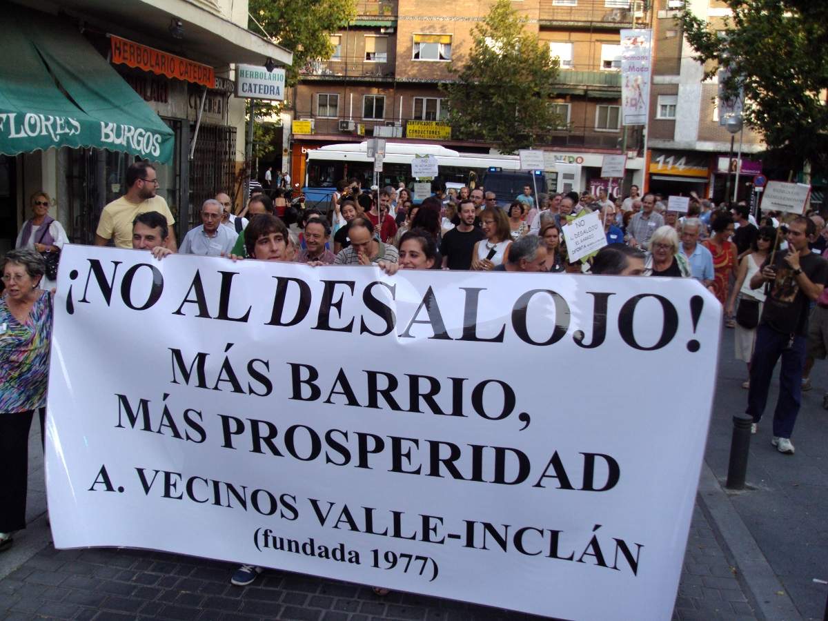 ¡Basta ya, el barrio no se va!