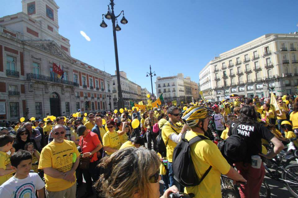 Butarque continúa con las movilizaciones para exigir la construcción de un instituto