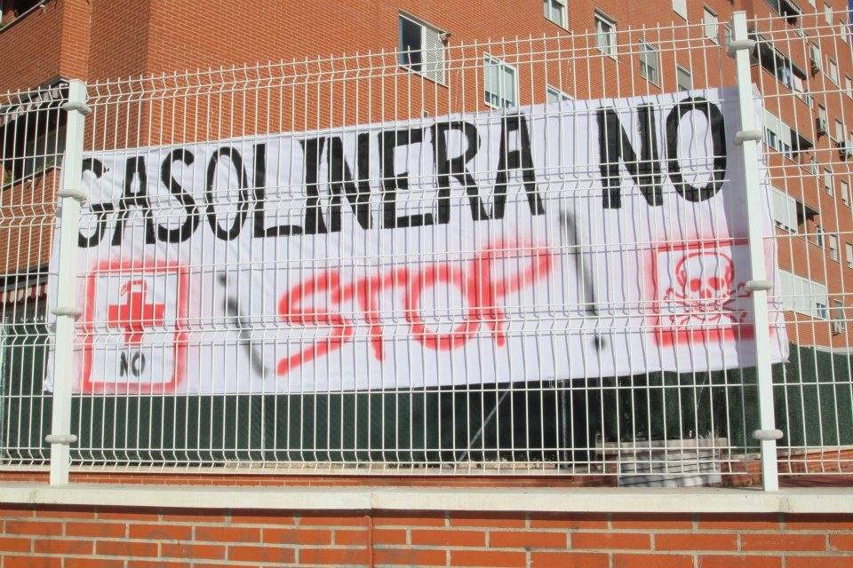 Butarque contra la construcción de una gasolinera en el barrio