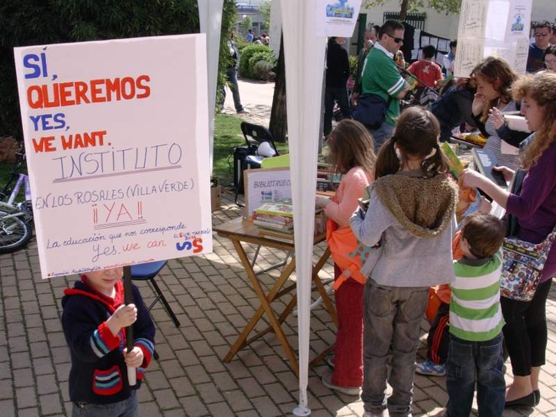 Butarque lleva a la Asamblea de Madrid sus reivindicaciones educativas