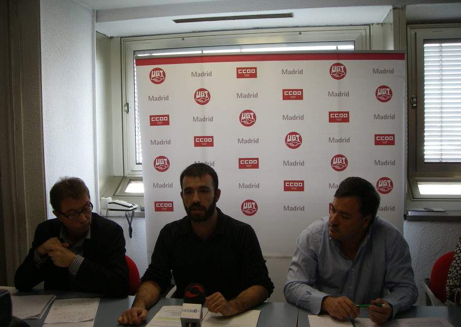 CCOO y UGT apoyan la campaña contra la tasa de la basura de la FRAVM