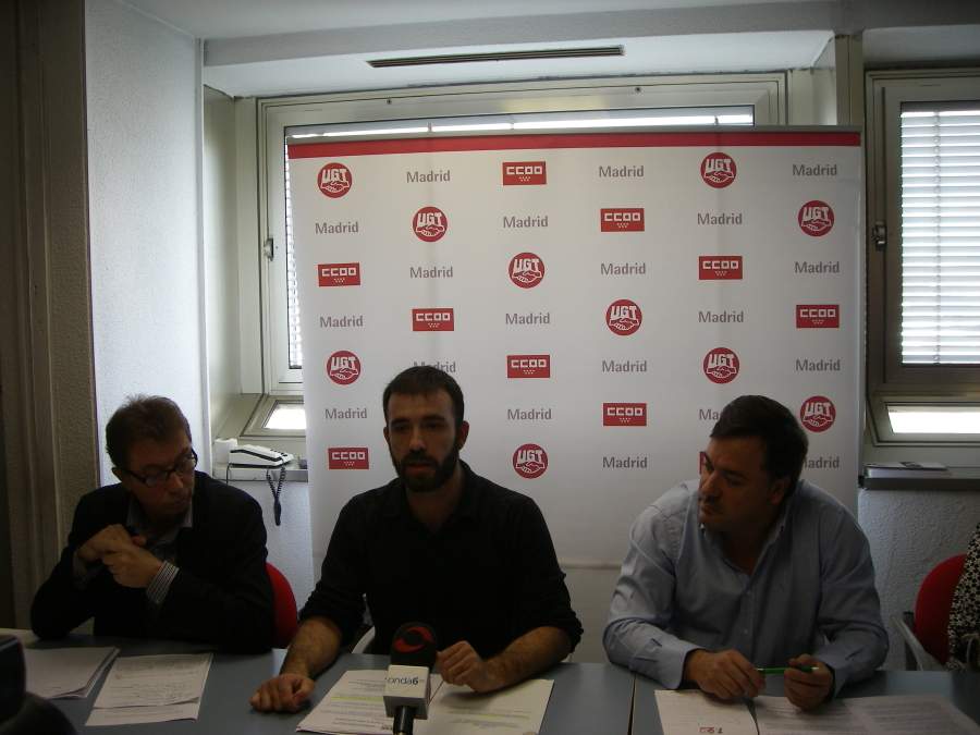 CCOO y UGT apoyan la campaña contra la tasa de la basura de la FRAVM