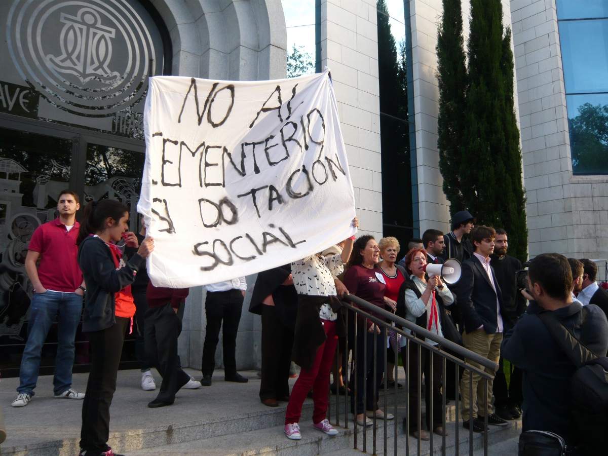 Carabanchel sigue en pie de guerra contra la construcción del cementerio de los Kikos