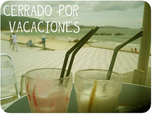 Cerramos en agosto