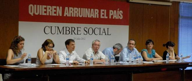 El 15 de septiembre, Madrid acogerá un multitudinaria ”marea ciudadana” contra los recortes