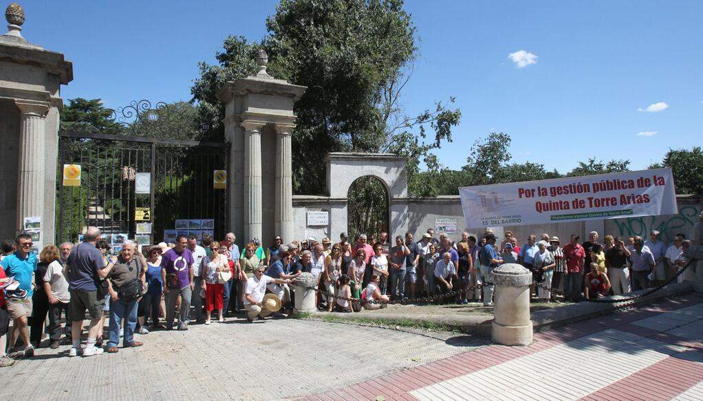 El 28S una nueva concentración defenderá la salvaguarda del patrimonio público de la finca de Torre Arias
