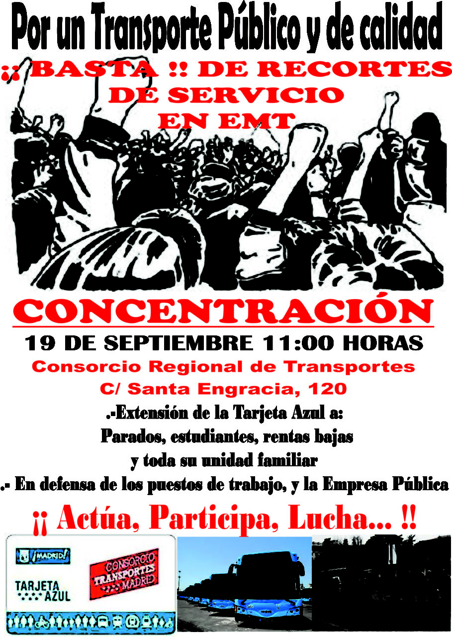 El Consorcio Regional de Transportes aprueba nuevos recortes en el servicio de la EMT