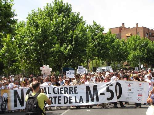 El Ministerio de Fomento da su visto bueno al cierre de la M-50