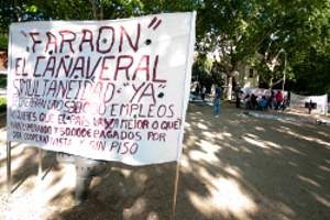 El domingo 12, nueva manifestación de los “acampados del Sureste”