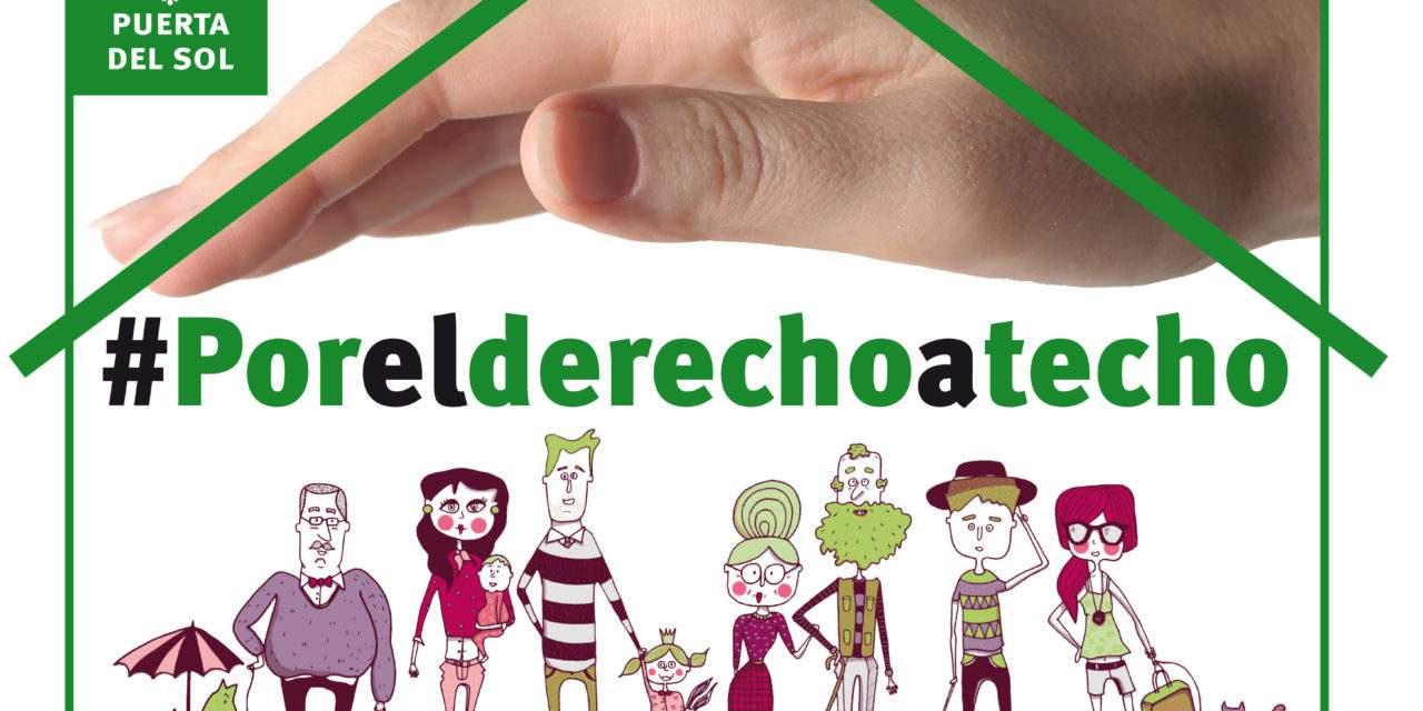El sábado 25 de abril una gran manifestación por el derecho a techo recorrerá las calles de Madrid
