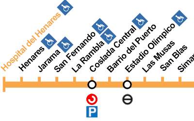 El ”tren de la bruja” llega al metro en San Fernando