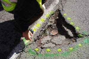 El vecindario de Lucero confecciona un mapa de puntos negros del barrio