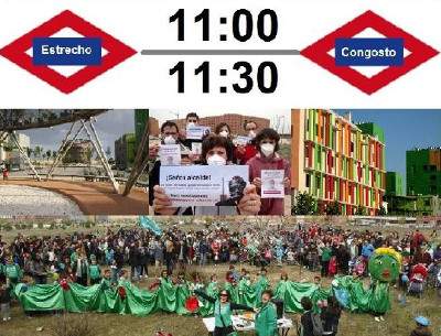 Encuentro vecinal en la Línea 1