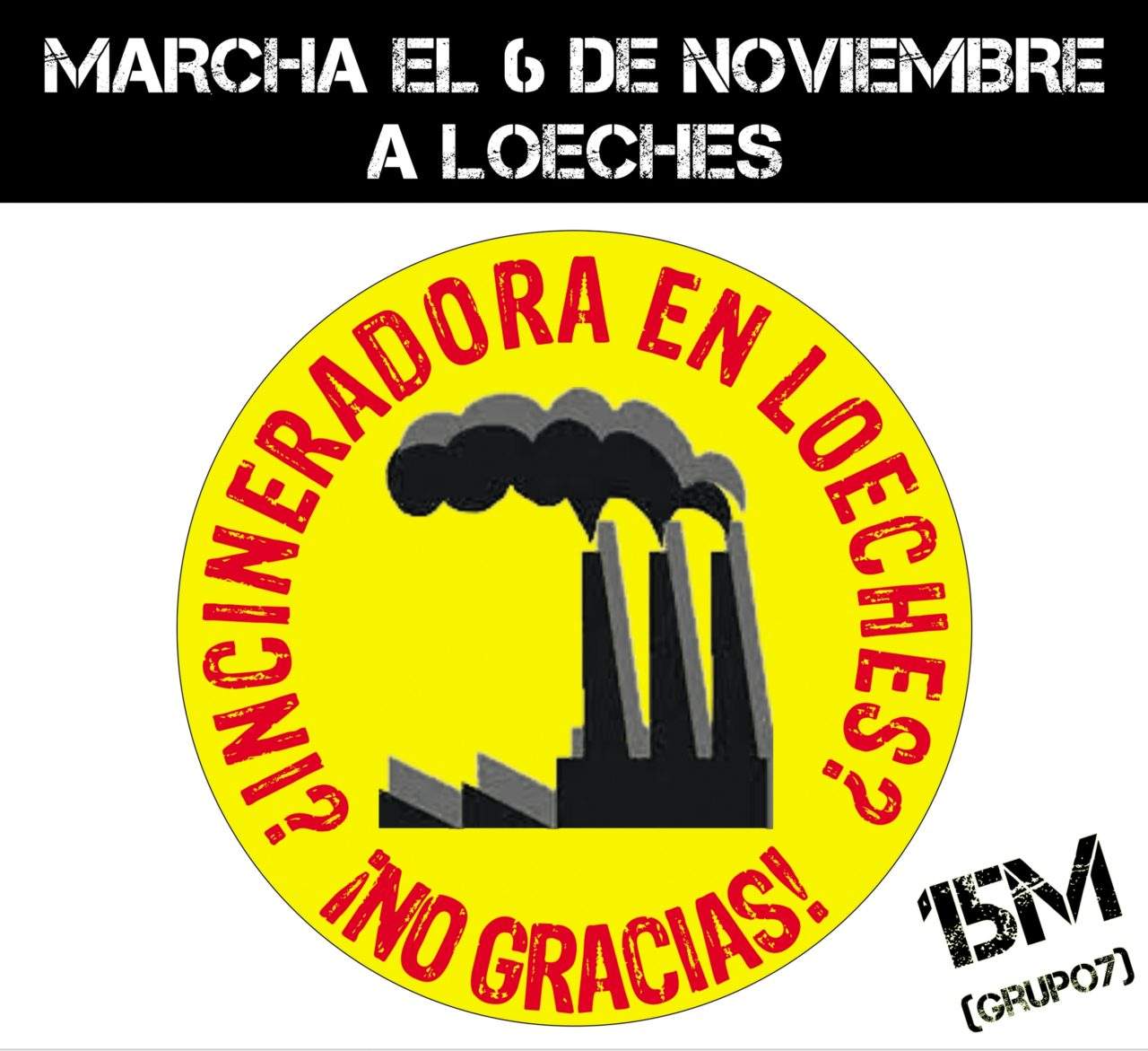 Este domingo, ¡marcha hasta Loeches contra el macrovertedero!