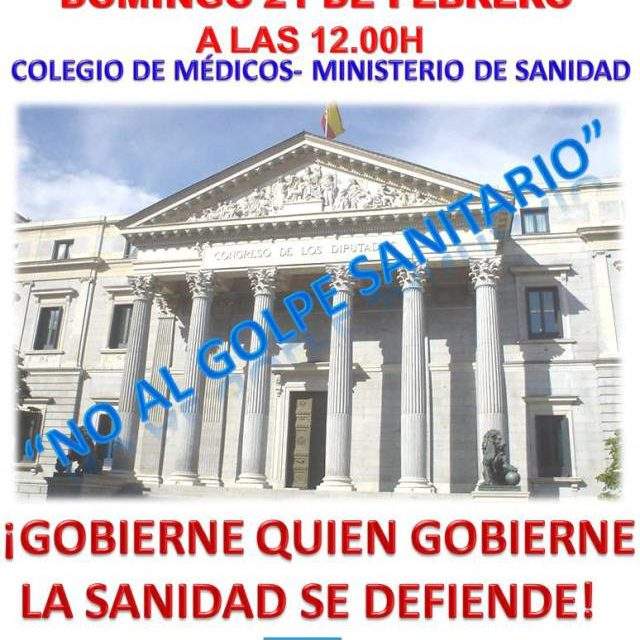 Este domingo toca salir a defender la sanidad pública