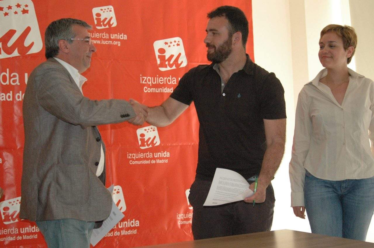 IU y la FRAVM firman un acuerdo de cara a las elecciones autonómicas