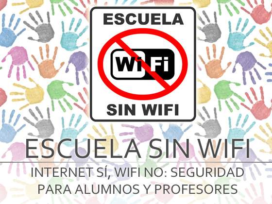 Internet si, pero sin wifi en las escuelas