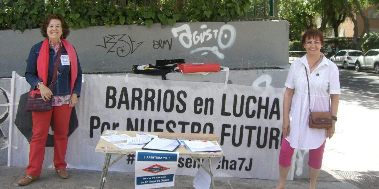La AV AFAO logra la reapertura del acceso peatonal al metro en El Capricho