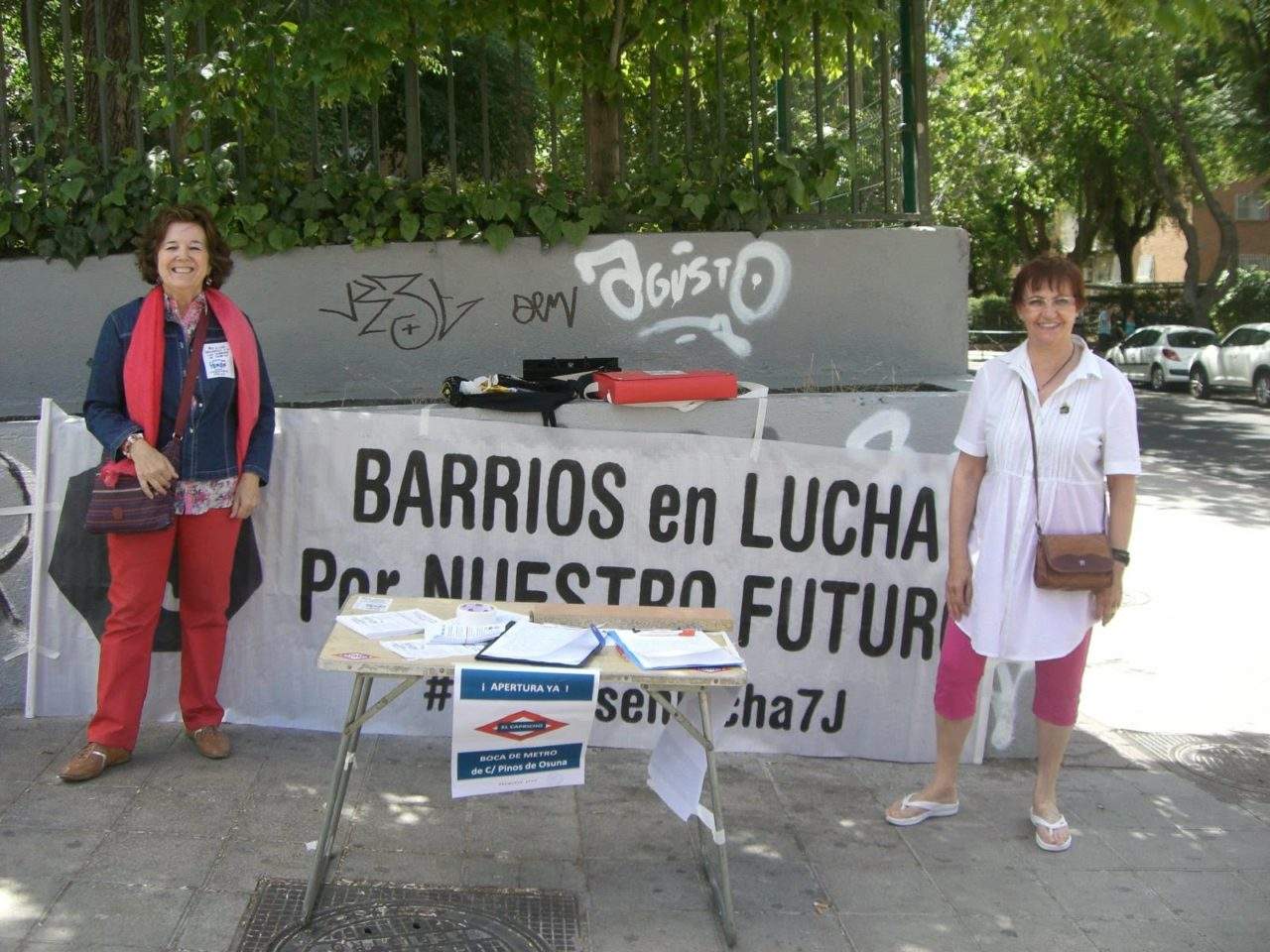 La AV AFAO logra la reapertura del acceso peatonal al metro en El Capricho