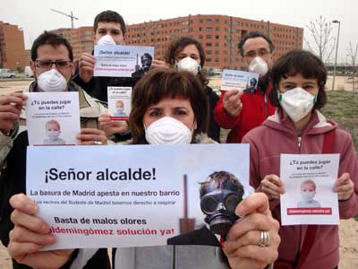 La AV PAU De Vallecas no descarta llevar a los tribunales al Ayuntamiento de Madrid si amplía el vertedero de Valdemingómez