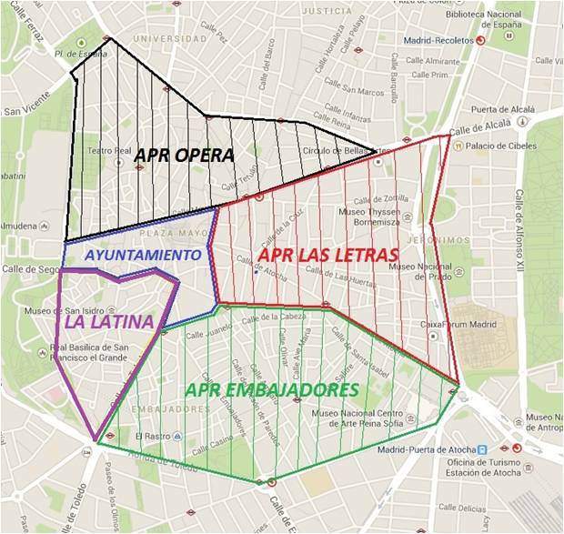 La AV las Cavas y Costanillas exigen la declaración de Área de Prioridad Residencial para La Latina