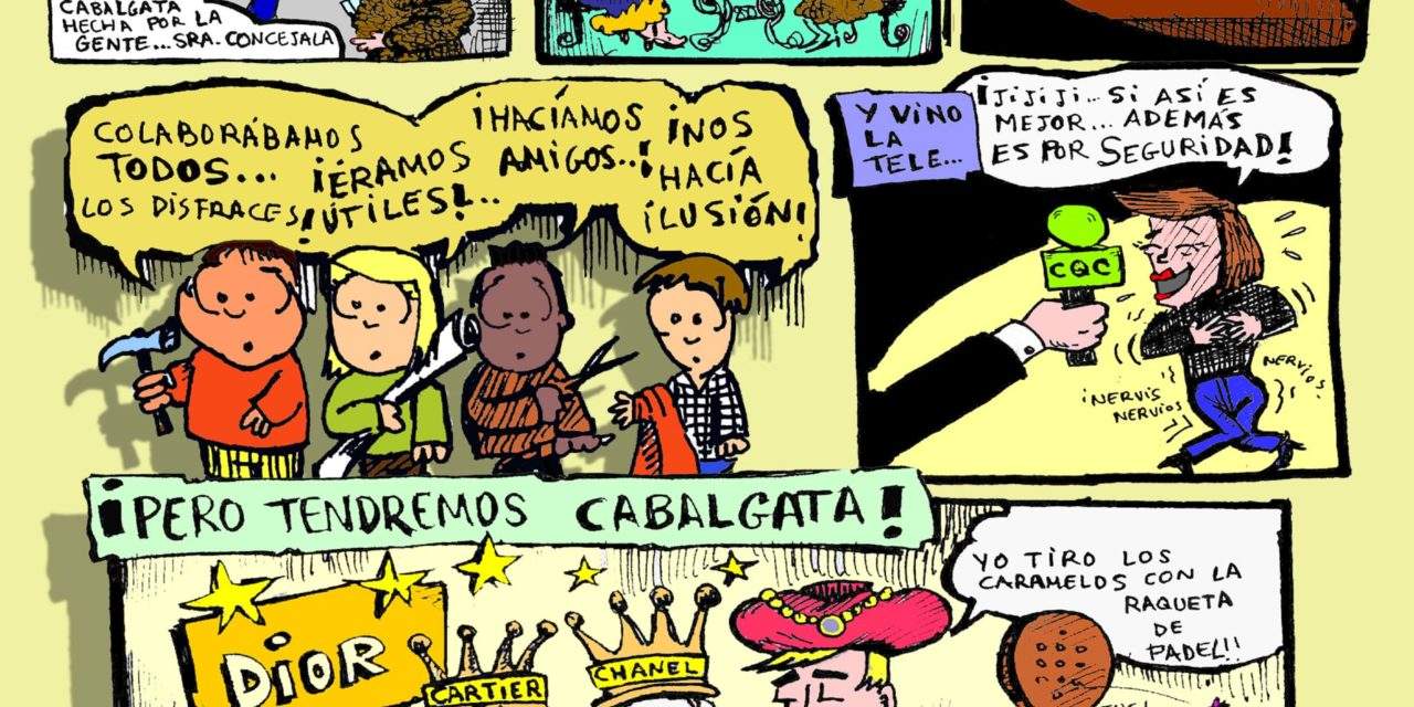 La Cabalgata popular de Hortaleza, más participativa que nunca
