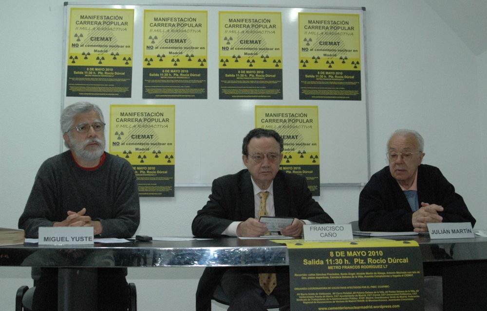 La Coordinadora de Colectivos afectados por el CIEMAT presentarán una querella criminal contra los responsables del centro