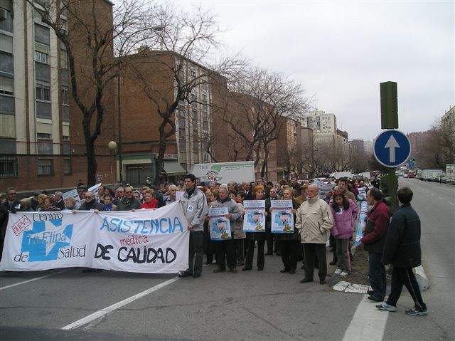 La Elipa vuelve a salir a la calle para exigir la construcción de un centro de salud