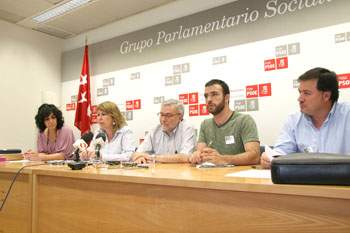 La FRAVM, CC OO, UGT, la ADSPM y el PSOE, contra el decreto de área sanitaria única