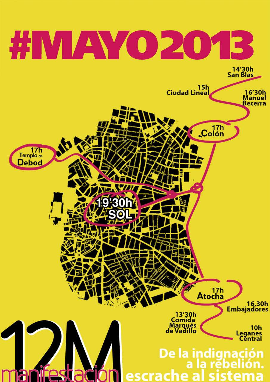 La FRAVM anima a la ciudadanía a participar en las movilizaciones #12M #15M