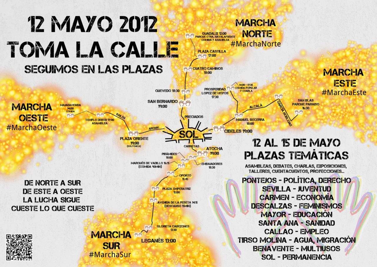 La FRAVM anima a la ciudadanía a participar en las movilizaciones del 12 y del 15M