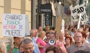 La FRAVM arranca con una jornada de lucha el inicio de una recogida de firmas contra el decreto de área sanitaria única