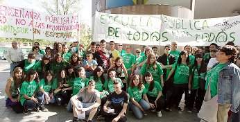 La FRAVM con la Marea Verde