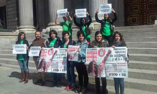 La FRAVM, con la huelga estudiantil del 13 y 14 de abril