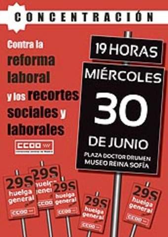 La FRAVM, contra la reforma laboral