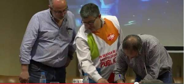 La FRAVM firma el pacto por una Radio Televisión Pública al servicios de los madrileños