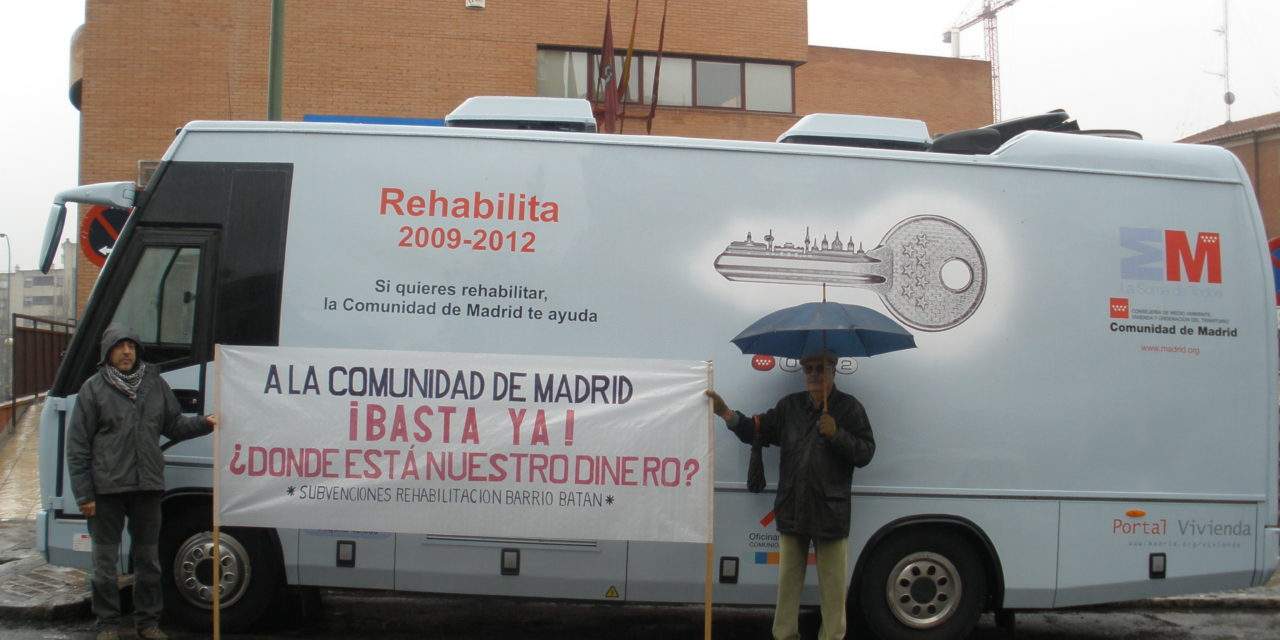 La FRAVM pide a Beatriz Corredor que lleve a los tribunales al Gobierno regional